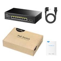 Cudy GS1008PS2 1.0 8-портовый гигабитный PoE+ коммутатор с 2 SFP 120W