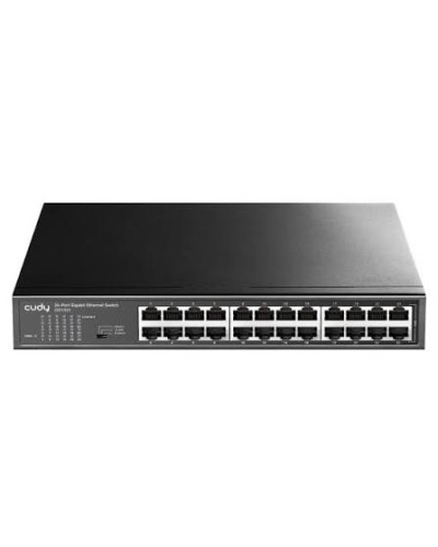 Cudy GS1024 24-портовый гигабитный неуправляемый сетевой коммутатор в металлическом корпусе