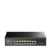 Cudy GS1008PS2 1.0 8-портовый гигабитный PoE+ коммутатор с 2 SFP 120W