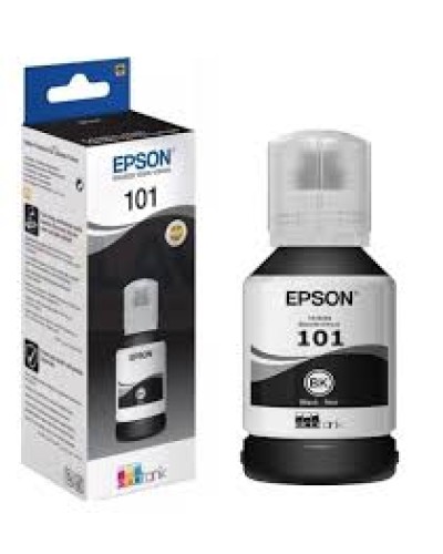 Epson 101 EcoTank BK C13T03V14A Black Оригинальные черные чернила