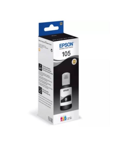 Epson 105 BK C13T00Q140 Black Оригинальные пигментные чернила
