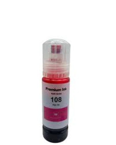 Epson 108 MA Magenta Original EcoTank Mürəkkəb Butulkası 70 ml