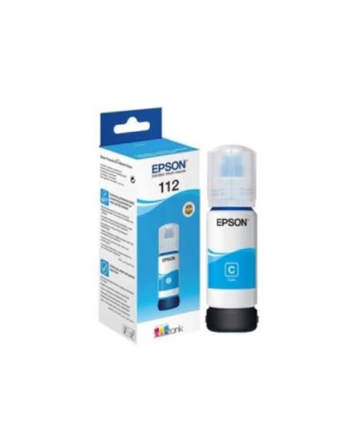 Epson 112 EcoTank CY  Cyan Pigment Mürəkkəb Bottle 70 ml