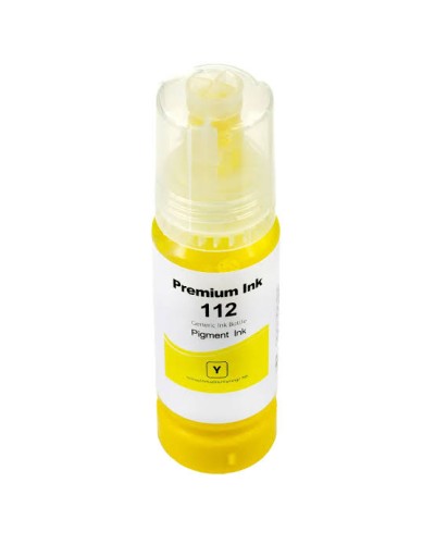 Epson 112 EcoTank C13T06C44A Pigment Yellow Оригинальные пигментные чернила