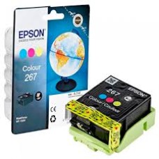 Epson 267 Globe C13T26704010 Tri-Colour Оригинальный цветной картридж 6.7 мл 200 страниц