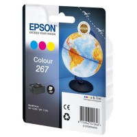 Epson 267 Globe C13T26704010 Tri-Colour Оригинальный цветной картридж 6.7 мл 200 страниц