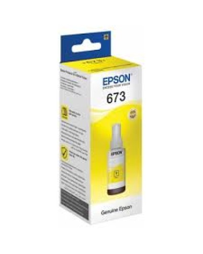 Epson 673 T6734 Y C13T67344A Yellow Оригинальные чернила 70 мл