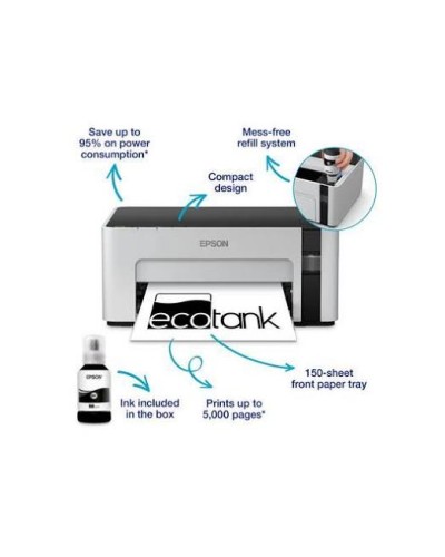 Epson EcoTank M1100 C11CG95404BY A4 Монохромный струйный принтер