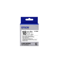Epson LabelWorks LK-5WBW C53S655012 Strong Adhesive Лента для этикеток 18 мм x 9 м