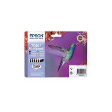 Epson T0807 C13T08074011 Claria Photographic Оригинальный набор картриджей