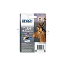 Epson T1306 C13T13064012 DURABrite Ultra 3 цвета XL Оригинальный комплект картриджей 30.3 мл
