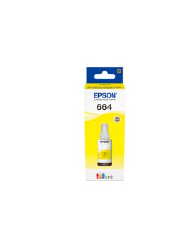 Epson T6644  Yellow Original EcoTank Mürəkkəb Bottle 70 ml