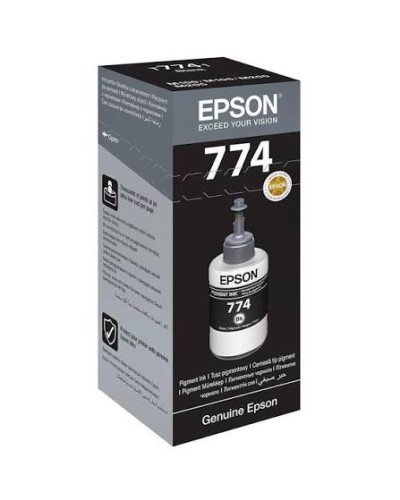 Epson T7741 774 C13T77414A Black Оригинальные пигментные чернила 140 мл