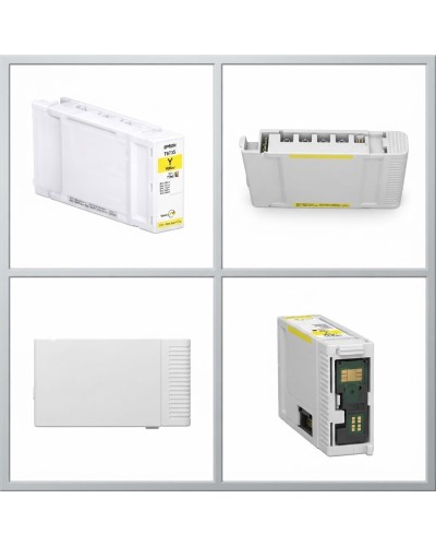 Epson UltraChrome XD2 T41F440 Yellow C13T41F440 Original Mürəkkəb Kartrici 350 ml