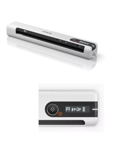 Epson WorkForce DS-80W  A4 Портативный документ-сканер Wi-Fi 600 dpi