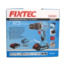 FIXTEC FCD20LFX 20V 45 Nm Akkumulyatorlu Zərbəli Drel-Vintaçan