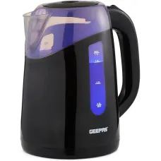 Электрический чайник Geepas GK38027 – 1.7 л, 2200 Вт, Нержавеющая сталь