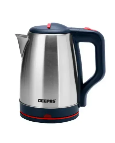 Geepas GK38042 Elektrik Çaydan – 1.7L, 2200W, Paslanmayan Polad