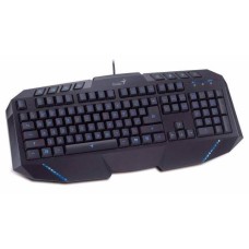 Genius KB-G265 USB Gaming Klaviatura Mavi İşıqlandırma 2x USB Hub