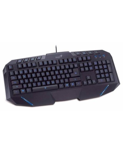Genius KB-G265 USB Gaming Klaviatura Mavi İşıqlandırma 2x USB Hub