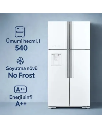 Hitachi R-W760PU7 GPW Soyuducu 540L No Frost İnverter