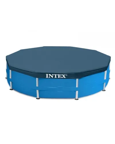 Intex 28030 тент для бассейна | покрытие для бассейна Metal Frame 305 см