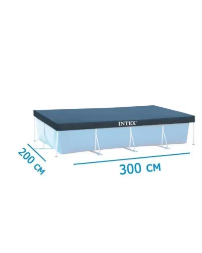 Intex 28038 тент для бассейна | покрытие для бассейна Rectangular Frame 300x200 см