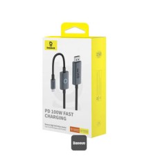 Kabel Baseus High Definition Series Type-C to DisplayPort 8K 60Hz 100W PD 1.5m Black