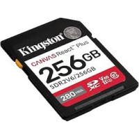 Kingston Canvas React Plus 256GB SDXC UHS-II U3 V60 Карта памяти