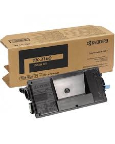 Kyocera TK-3160 1T02T90NL0 Black Original Toner Kartrici 12500 Səhifə