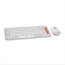 Logitech POP Icon Combo 920-013141 Simsiz Klaviatura və Mouse Dəsti Off White
