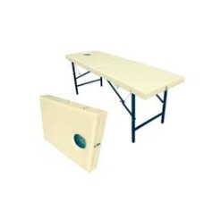 Массажный стол 292140 – 180x60x70 см, бежевый