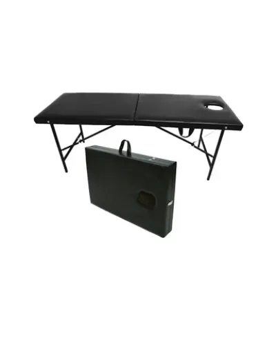 Массажный стол 292141 – 180x60x70 см, черный