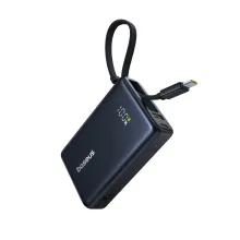 Baseus Picogo Power Bank 45W 10000mAh Daxili USB-C Kabel ilə Portativ Batareya P10076803123-00