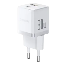 Şəbəkə adapteri Baseus Palm P1011160A213-00 30W Fast Charger USB + USB-C PD 3.0 PPS Black