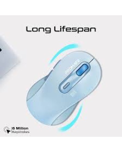 Promate KEN Blue Dual Mode Simsiz Optik Siçan