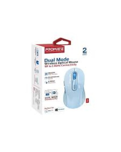 Promate KEN Blue Dual Mode Simsiz Optik Siçan