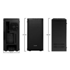 Pure Base 600 Window Black BGW21 Kompüter Korpusu
