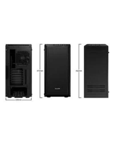 Pure Base 600 Window Black BGW21 Kompüter Korpusu