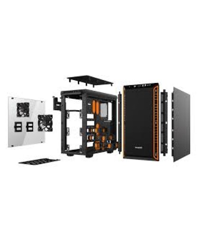 Pure Base 600 Window Orange BGW20 Kompüter Korpusu