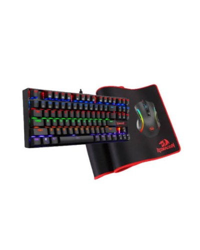 Redragon S116 Keyboard Mouse Mousepad Combo Gaming Dəsti