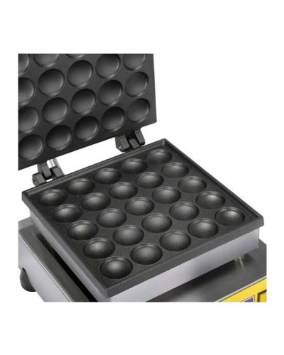 Remta W22 Bubble Waffle Aparatı – Tək Yuvarlaq Model, Teflon Örtüklü, 1200W
