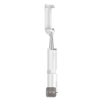 Selfie çubuğu Baseus Ultra Mini Bluetooth Folding Selfie Stick White Simsiz