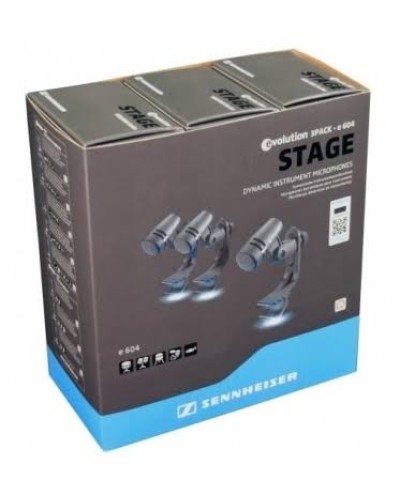 Sennheiser E 604 3-Pack Dinamik Mikrofon