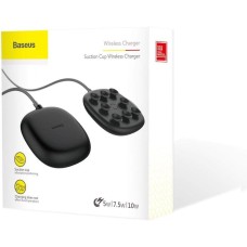 Simsiz şarj cihazı Baseus Suction Cup Wireless Charger 10W Black
