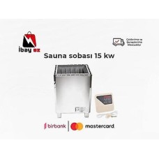 Sauna Sobası 15 kW – Elektrikli Sauna Qızdırıcısı