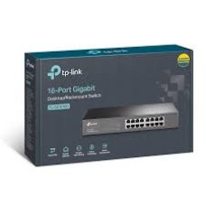 TP-Link TL-SG1016D 16-портовый гигабитный неуправляемый коммутатор 10/100/1000 Мбит/с