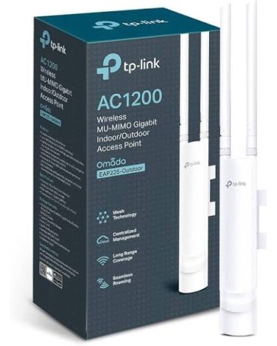 TP-Link Omada EAP225-Outdoor AC1200 Dual-Band Gigabit PoE Точка доступа IP65