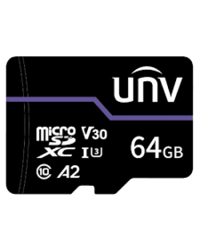 UNV TF-64G-T-C – Высоконадёжная профессиональная карта памяти Micro SDXC 64ГБ