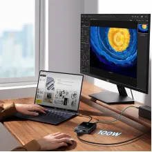 Baseus PioneerJoy 8-in-1 USB-C Hub 4K@120Hz 100W PD Multiport Docking Station